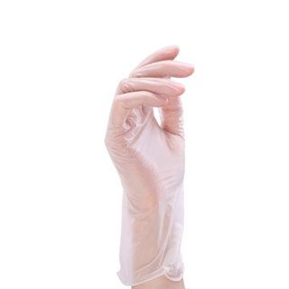 Gants en PVC sans latex jetables transparents de haute qualité Gants en vinyle bon marché 