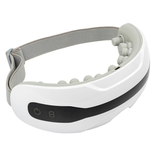 Masseur d'oeil de bout de massage de silicone touchable d'OEM avec la musique de BlueToothing