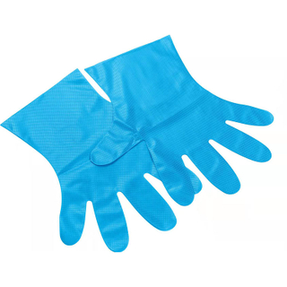 Gants jetables de protection moyenne de qualité alimentaire anti-rayures