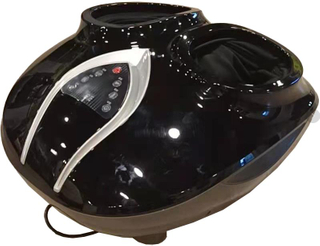 Nouvelle mise à niveau de la thérapie des pieds par la chaleur de la compression de l'air masseur de pieds shiatus à main pressant le masseur de pieds pour se détendre
