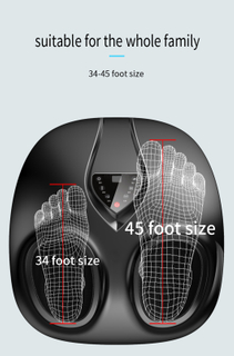 Masseur de pieds portable à pression d'air à usage domestique
