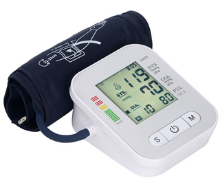 Sphygmomanomètre de soins de santé de moniteur de pression artérielle de bras supérieur numérique 